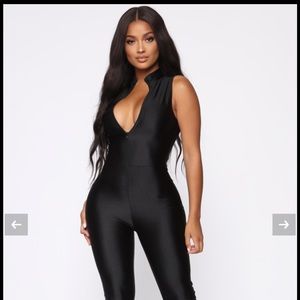 Sleepless Town Jumpsuit - Black